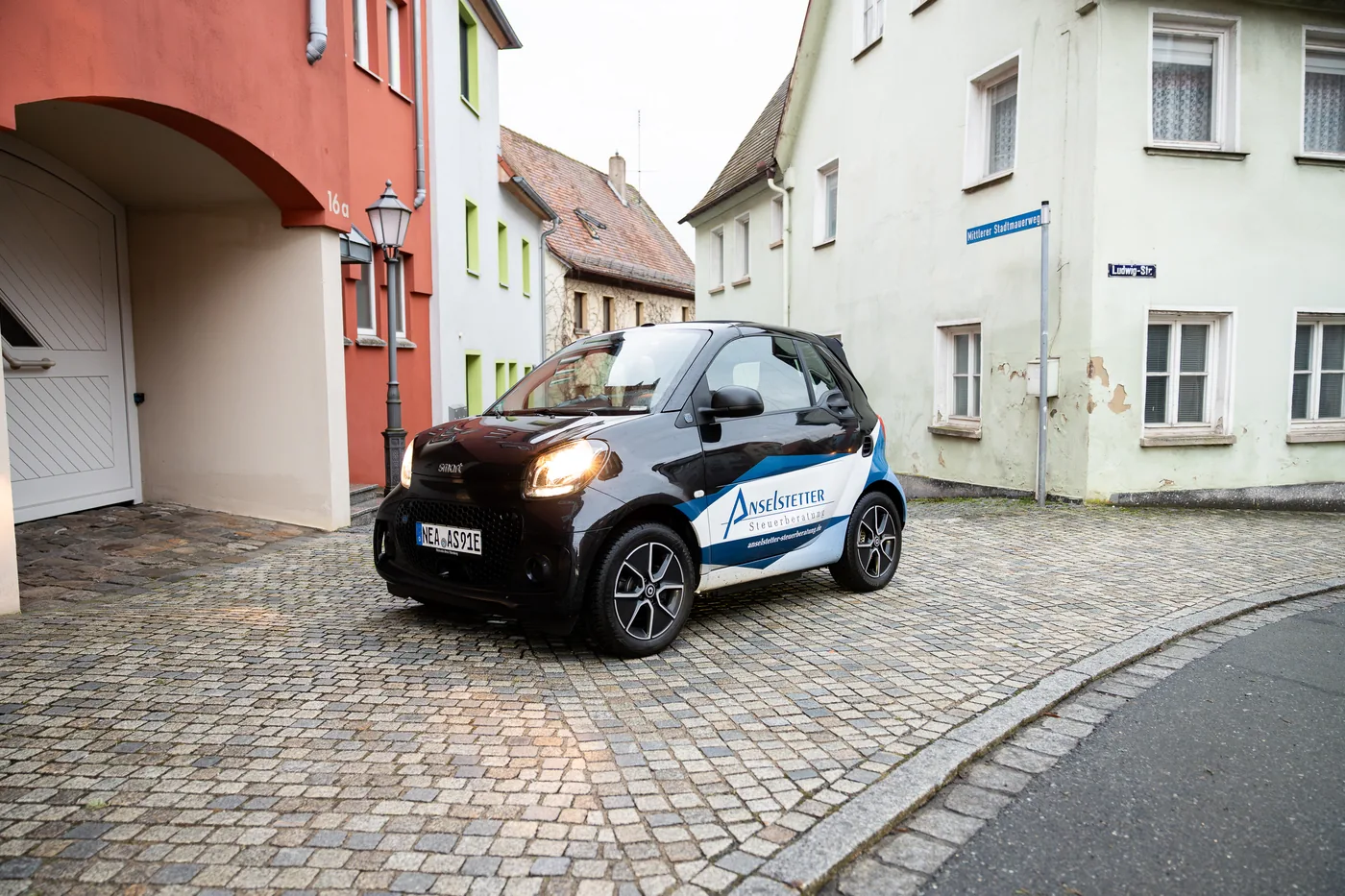 Standort der Anselstetter Steuerberatung in der Ludwigstraße in Neustadt a. d. Aisch
